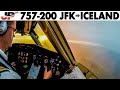 Piloting Boeing 757 Midnight Sun Flight New York To Iceland