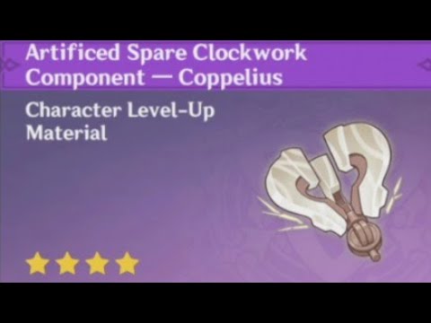 Artificed Spare Clockwork Component Coppelius