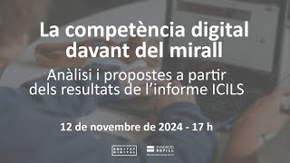 La competència digital davant del mirall: anàlisi a partir dels resultats de l'informe ICILS