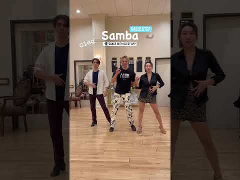 How to dance samba Basic? learn with Oleg Astakhov & 📲”Dance With Oleg” APP & DanceWithOleg.com