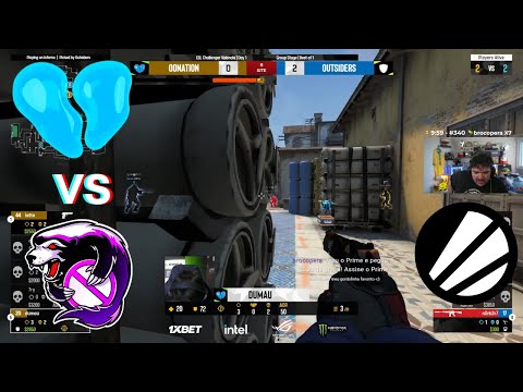 GAULES TRANSMITINDO 00NATION VS OUTSIDERS ESL Challenger Valencia 2022 (INFERNO - MAPA 1 MD1)