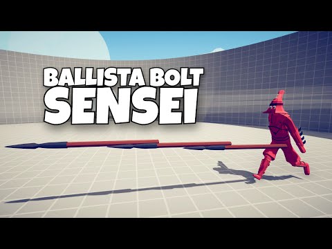 BALLISTA BOLT SENSEI VS EVERY UNITS - Totally Accurate Battle Simulator TABS