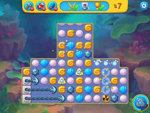 Fishdom level 7868 no boosters フィッシュダム ノーマル [Friend's]