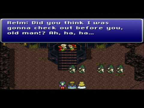 Final Fantasy VI (PSX) Relm And Strago Reunite In The World Of Ruin HD 1080p