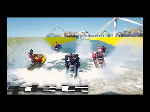Jet Ski Boat Stunt Racing Game | jet ski racing simulator | stunt game  | s 10 sec