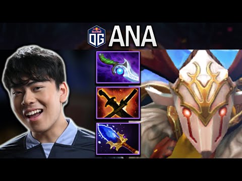 OG.ANA SMURF JUGGERNAUT WITH DIFFUSAL-AGHANIMS - DOTA 2 7.30 GAMEPLAY