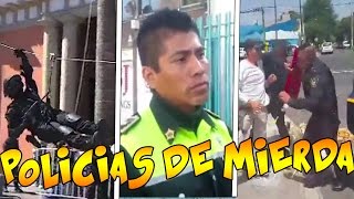 Policías:Borracho, pendejo, ogete y más