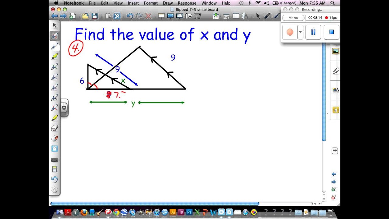Flipped class 7 5 smartbaord video