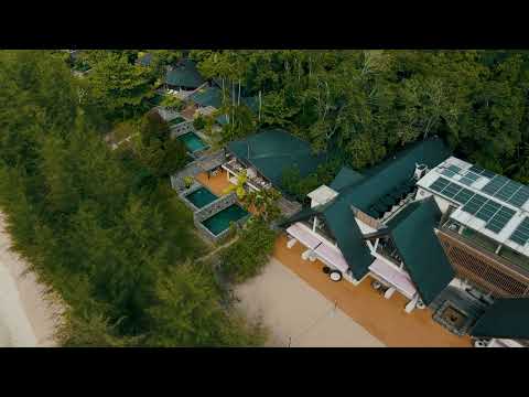 Overhead Drone Shot of The Kasturi Resort, November 2023