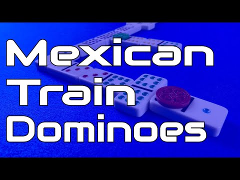 Mexican Train Dominoes for Two Players | domino games - YouTube