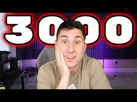 This is my 3,000th Video on YouTube!