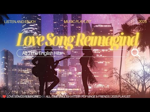 ❤️ Love Songs Reimagined 🎶 All-Time English Hits by Pop Mage & Friends | 2025 Playlist