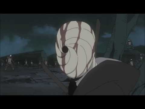 Official Obito goes insane after Kakashi kills Rin English Anime Dub
