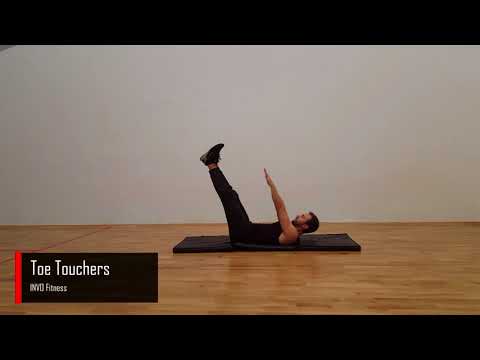 Ab Exercises - Toe Touchers