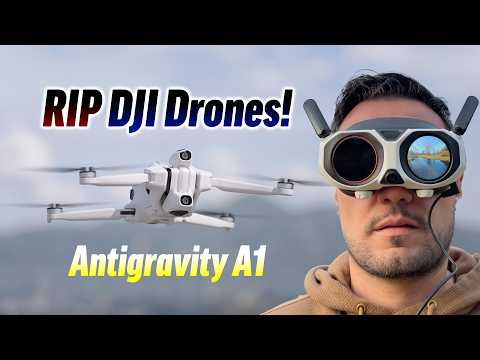 World's FIRST 8K 360° Drone is Worth the HYPE! - Antigravity A1