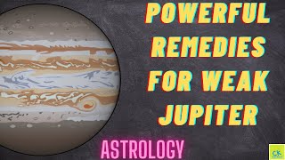 Remedies of weak Jupiter in Astrology - How to strengthen your Jupiter in Horoscope