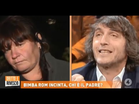 "Non posso aprire le gambe di mia figlia e vedere". Rom vergognosa contro Cruciani, Del...