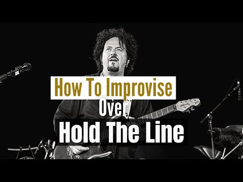 How To Improvise Over - Hold The Line (Toto)