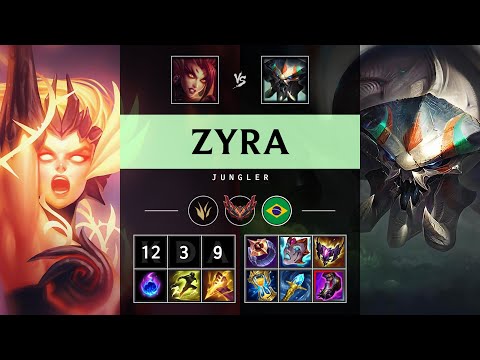 Zyra Jungle vs Skarner - BR Grandmaster Patch 25.11
