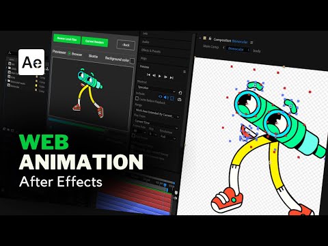 Exporting Animations for Websites & Apps Using After Effects | Bodymovin Tutorial
