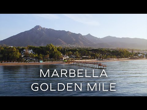 Area Guide of the Marbella Golden Mile, Aerial video | Luxury Real Estate - Costa del Sol