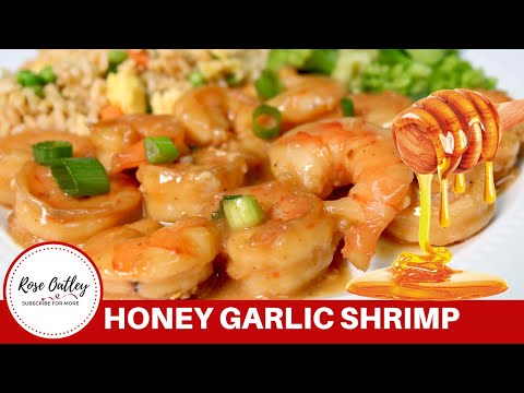 Honey Garlic Shrimp | Healthy Honey Garlic Shrimp Recipe | Easy Garlic Shrimp