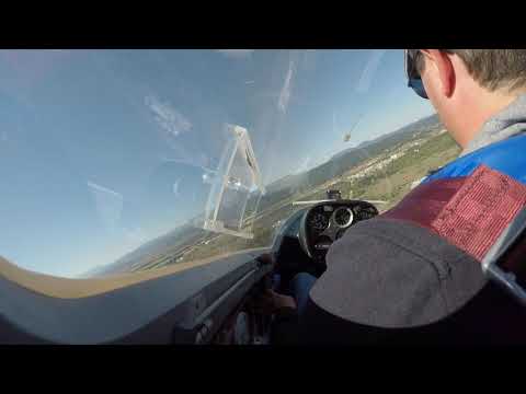 Seilrissübung Twin Astir