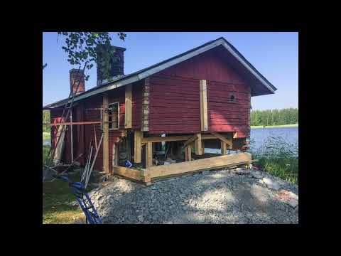 Lyhyt kertomus pienen hirsisaunan kengityksestä