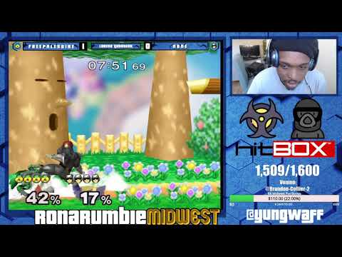 Rona Rumble: Midwest 1 | Loser's Quarters | FreePalestine (Sheik) vs n0ne (C.Falcon)