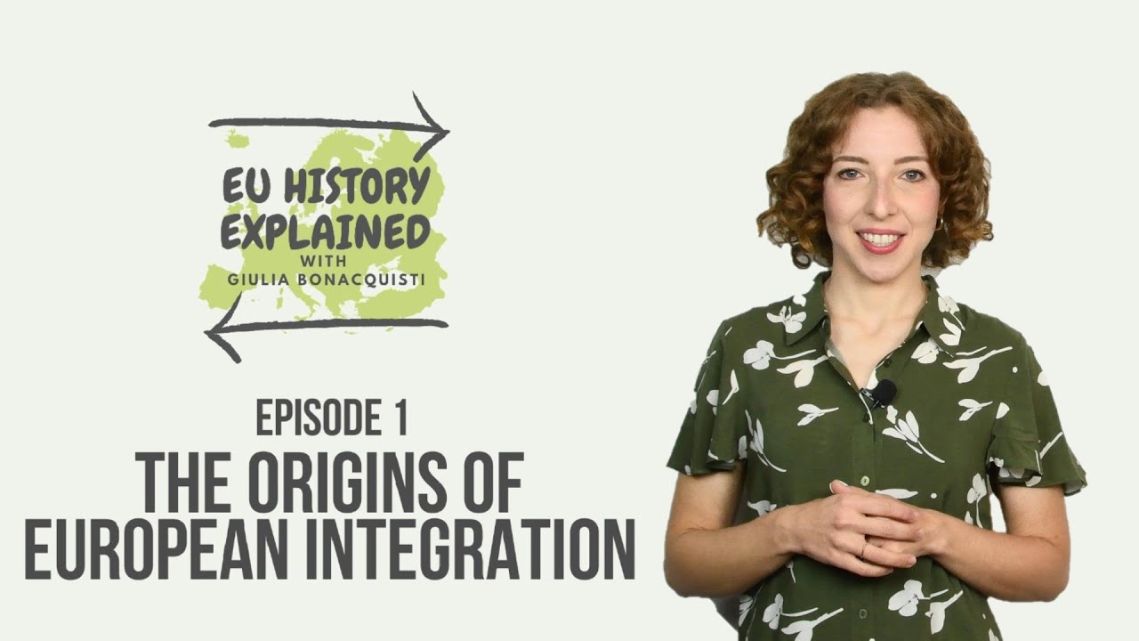 "The ORIGINS of European Integration" | EU History Explained Episode 1