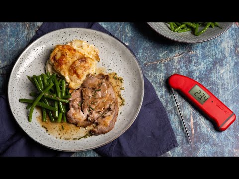 , title : 'Lamb Shoulder with Dauphinoise Potatoes'