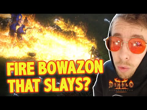 This Fire Amazon ACTUALLY Slays! Firezon Build Guide Diablo 2 Resurrected
