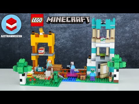 Vidéo LEGO Minecraft 21249 : La boîte de construction 4.0