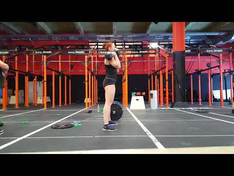 Ekaterina Belokobylskaya. Crossfit Open 18.2