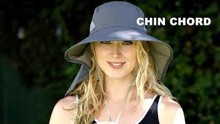 Outdoor Fishing Hat with Face Mask Ear Neck Flap Cover, Wide Brim Sun Hat UPF 50 UV Protection