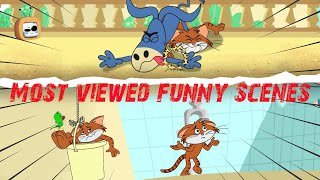 Most viewed funny scenes | Cat & Keet Adventures | Funny Cartoons For Kids | Chotoonz TV