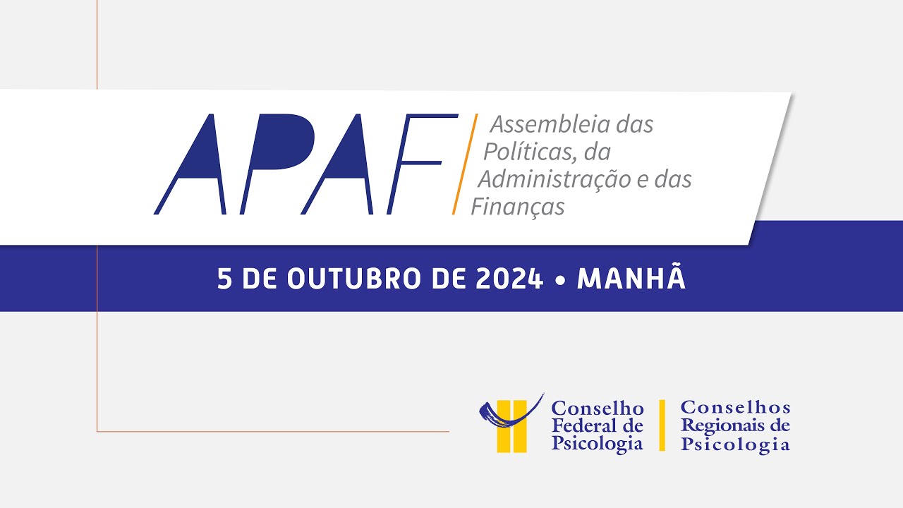 APAF Extraordinária - PERÍODO DA MANHÃ - 05/10/2024