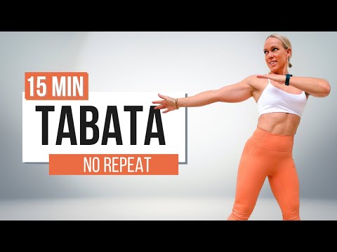 QUICK BURN 🔥 15-Min Tabata HIIT Workout | No Equipment + No Repeat