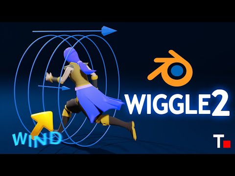 WIGGLE2 | Bones collision & Simulation of bones and wind