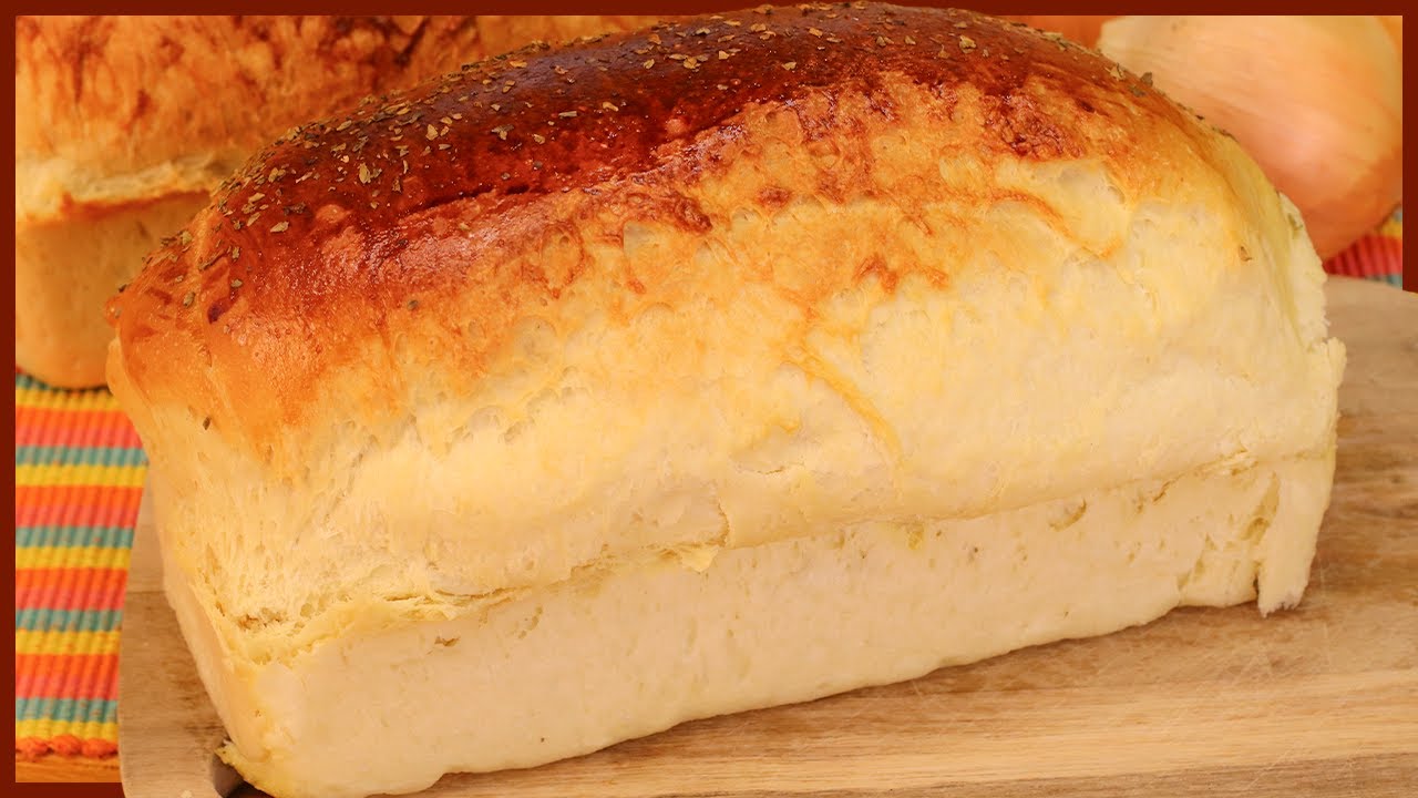 PÃO DE CEBOLA I FOFINHO I CASEIRO I DELICIOSO I FÁCIL I Receitas de Pai