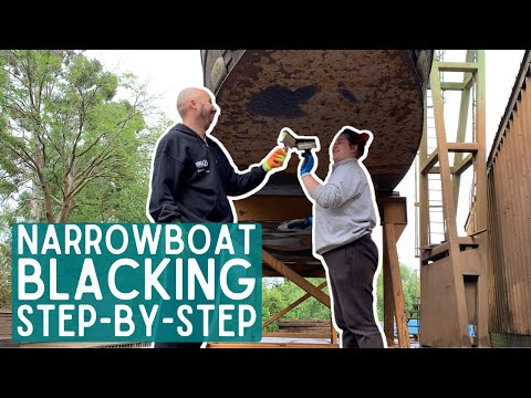 How to DIY BLACKING | Narrowboat Basics