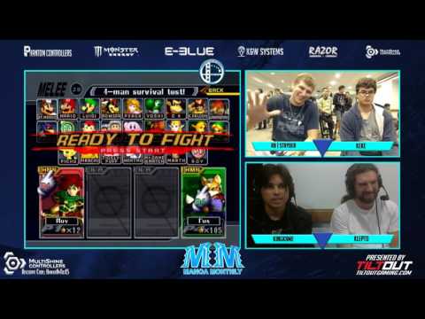 MM #27 SSBM - RB | Stryder (Roy) vs Keke (Fox, Falcon) - Winner's Bracket
