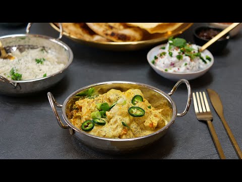 THE BEST VEGAN 'CHICKEN' KORMA