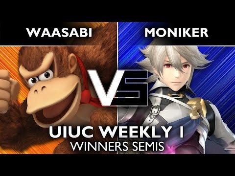 [Sm4sh Weekly 1] Waasabi (DK, Diddy) vs. Anonymous Moniker (Corrin) SSB4 Singles Winners Semis