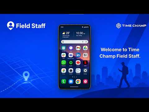How to Set Up Time Champ Field Staff App