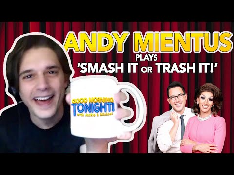 Andy Mientus plays "Smash It or Trash It" with Good Morning, Tonight's Jackie Cox & Michael Hull