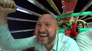 I Almost Died In India //Terrifying Fairground Ride - YouTube