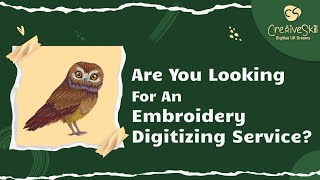 Embroidery Digitizing service At Your Fingertip | Cre8iveSkill