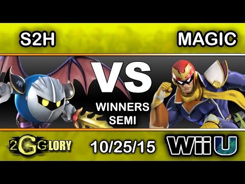 2GGlory – S2H (Meta Knight) Vs. MaGiC (Captain Falcon) Winners Semi - Smash Wii U