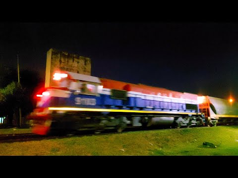 [4K] Tren de tolvas graneras de NCA con destino a Bell Ville pasando por Marcos Juárez!!!!!!